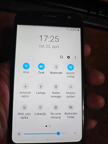 Samsung: Samsung Galaxy J3 (2017) – crni-polovan ispravan - Ekran 5.0" (Super — 8