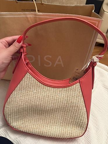 Другое: Carpisa çiyin çantası - Model: toxunma fakturalı hobbo/sadle çantası — 2