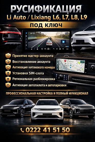 mc book: Русификация Li Auto / Lixiang L6, L7, L8, L9 под ключ - Полная — 1
