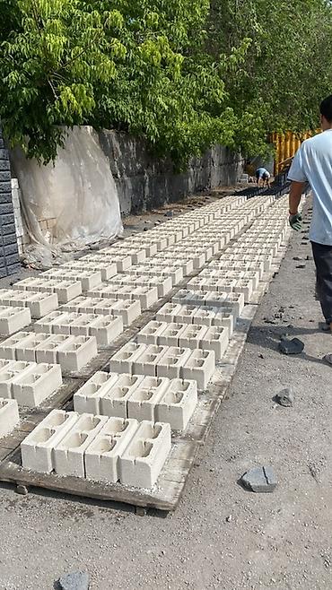 Заборы из пескоблока: Заборы из пескоблока — 13