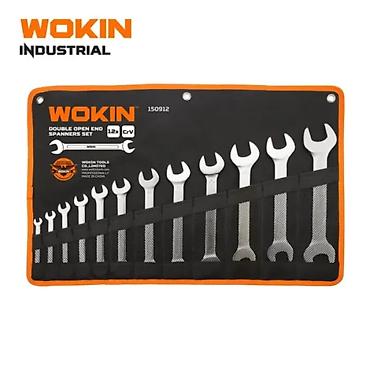 nabor desti: Wokin İkitərəfli Açıq Ağız Açar 24×27 mm – Peşəkar Çəngəl Aləti WOKIN — 1