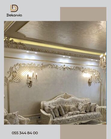 Malyar işləri: 🔸 Bütün növ gips məhsullarının hazırlanması 🔸 Zövqlü və mükəmməl — 7