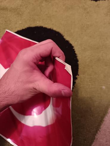 masin vinilleri: Türkiyə bayrağı dizaynlı vinil stiker - Material: parlaq, elastik — 2