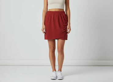 czerwone spódnice 104: Janina, Women`s skirt, size M