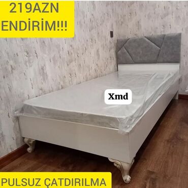 Çarpayılar: Yeni, Təknəfərlik çarpayı, Bazasız, Matras ilə, Siyirməsiz