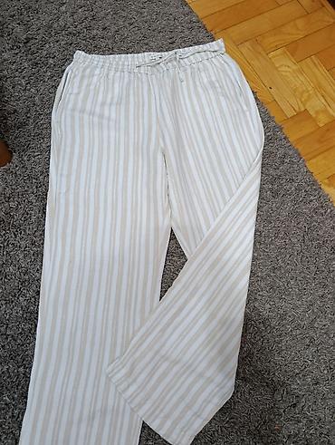 pull and bear helanke: TOM TAILOR ženske pantalone od lana, veličina 40. - Materijal: lan — 1