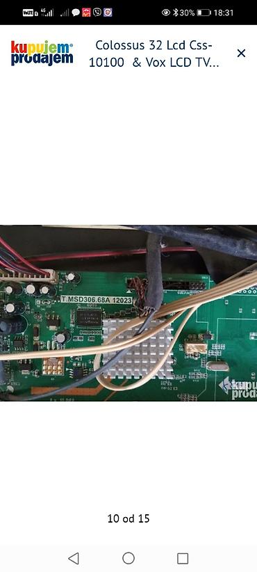 Aksesoari za TV i video: Delovi za LCD televizore – Colossus 32" CSS-10100 i Vox LCD TV 3211 — 11