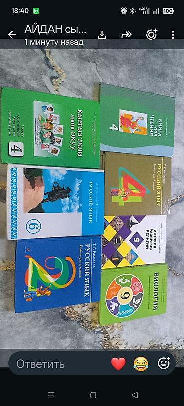 Набор школьных учебников и пособий. В комплекте на фото: - Книга для