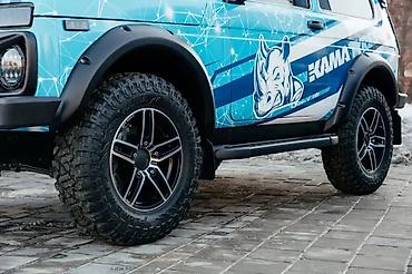 buxanka uaz: İşlənmiş Şin Kama 225 / 75 / R 16 — 6