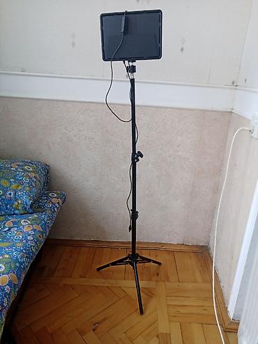 Video və foto çəkilişləri üçün LED işıq paneli stativlə birlikdə