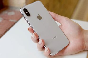 notbuk islenmis: IPhone X, 256 ГБ, Белый