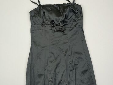 czarna sukienki z wycięciami: Sukienka, XL, stan - Dobry