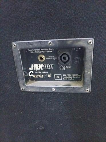 xarici nomrələr: JBL JRX100 seriyası – JRX125 passiv səsgücləndirici Barter de var - — 3