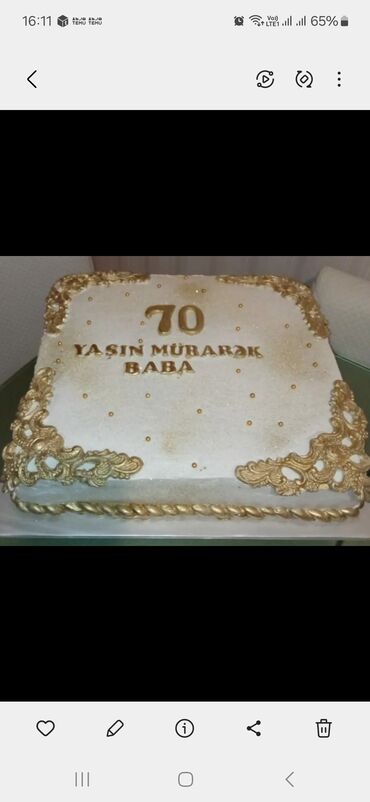 Sifarişlə əl işləri: Təzə ərzaqlardan,təmiz şəraitdə hazırlanan dadlı tortlar🎂🍰🧁 — 6