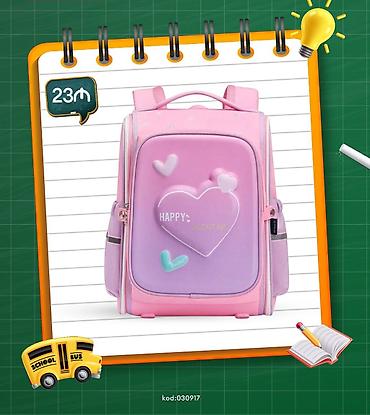 Məktəb çantaları: 🎒MƏKTƏBLİ ÇANTALARI 1. Minimalist Müasir Çanta (Kod: 048567) ❌İlkin — 11