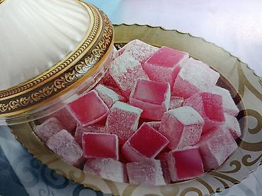 Кондитерские изделия, сладости: Турецкие сладости Hacıbaba - Лукум ассорти в фирменной коробке — 6