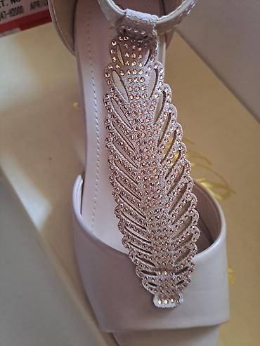 Basanoşka və səndəllər: Brend: Vanessa Model: zıncırlı bəzəkli açıq burun sandal Rəng — 2