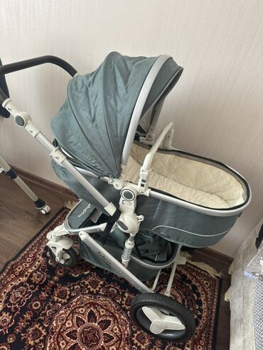 купить бу коляску: Çıxarıla bilən beşikli araba