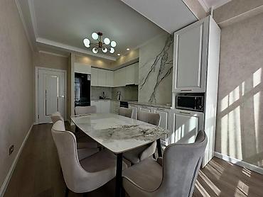 Продажа квартир: 4 комнаты, 102 м², Аламедин-1 мкр Элитка, 8 этаж, Дизайнерский ремонт — 9