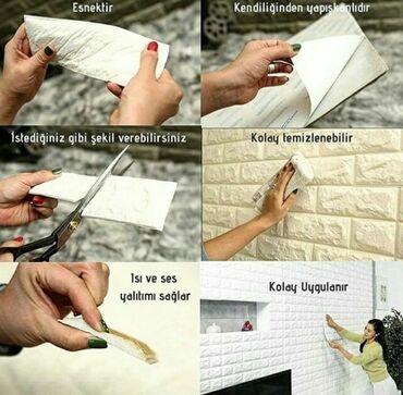 Kağız oboylar: 3D Panel dekor divar kagızının üstünlükləri. 1.Ekonomikdir. 2 — 26