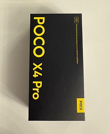 x4 gt: Poco X4 Pro 5G, 256 GB, rəng - Qara, Zəmanət — 4
