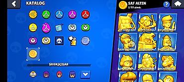 BAW: Brawl Stars hesabı – geniş skin və statistik paket Hesab məlumatları — 14