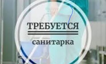 пасуда жумуш: Санитарка керек гост больницага.1сутка иштеп 2күн бош
