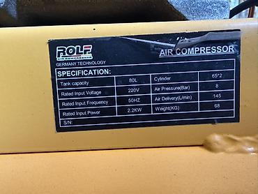 Компрессоры: Компрессор ROLF (Germany Technology) - Передвижной поршневой — 7