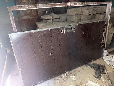 seyif qapi: Dəmir giriş qapısı və metal karkas - Material: Tammetal (qalın polad — 1