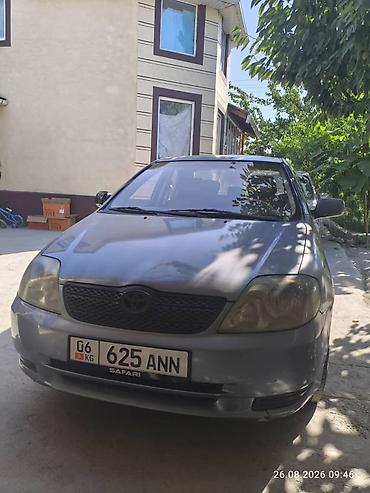coroll: Toyota Corolla: 2003 г., 1.6 л, Механика, Бензин, Седан — 8
