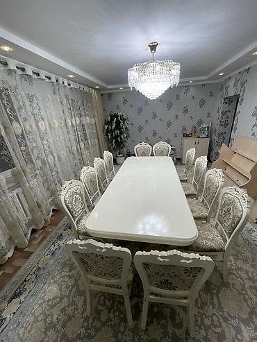 куханые столы: Стол и стул для зала, Б/у, Самовывоз, Платная доставка, цвет - Белый — 3