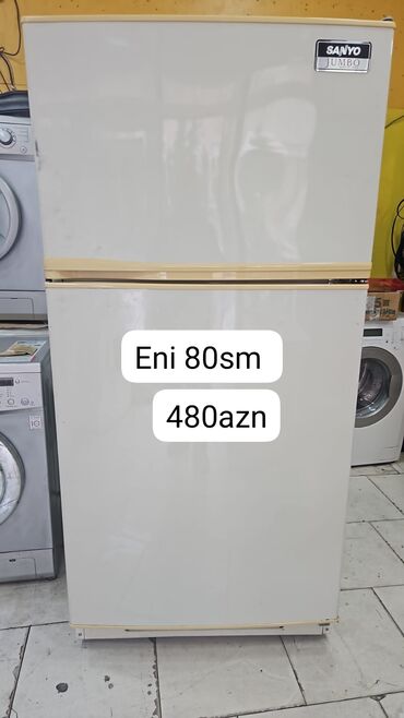 vəftiz üçün dəstlər (xaç suyuna salma üçün dəstlər): SANYO Jumbo iki qapılı soyuducu - Üstdən dondurucu bölmə, altda geniş