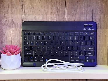 bluetooth klaviatura: Bluetooth klaviatura – universal, yığcam və yüngül dizayn. İdeal — 1