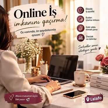 Marketoloq tələb olunur, 46 yaşdan yuxarı, Təcrübəsiz