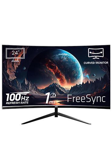 ipad 7 nesil: IZOLY Vortex 2456 – 24" əyri LED monitor - Ekran: 24" (60 sm), Full — 1