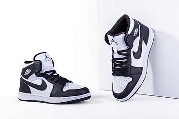 nike tb: Patike Air Jordan 1 Mid – Black/White - Silueta srednje visine sa — 2