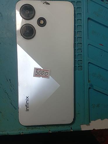 rgb stick: Infinix HOT 30i, Б/у, 128 ГБ, цвет - Белый — 2