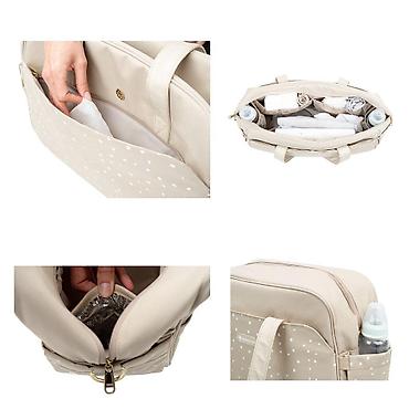 nike lilly: KikkaBoo Torba za mame Chelsea Dots Beige (šifra: KKB2) Moderna i — 6