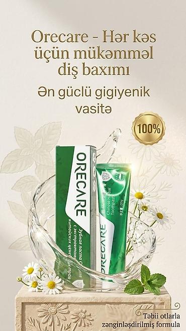 dispensor: Orecare Çin Otlu Diş Məcunu - Gündəlik ağız gigiyenası üçün güclü — 2