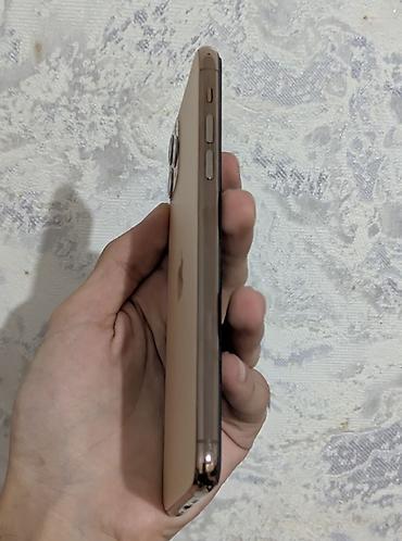 iphone cs: IPhone 11 Pro Max, 64 GB, Qızılı, Face ID — 7