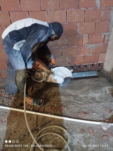 Beton işləri: Beton kesme kəsmə beton kəsimi kesimi karotçu - Beton kəsmə deşmə — 8