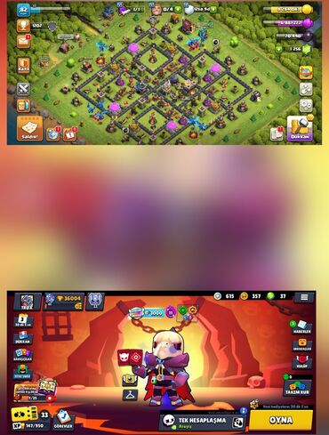 pubg mobile lite hile bc hilesi: Brawl stars və clash of clans hesabı ikisi birlikde satılır etraflı