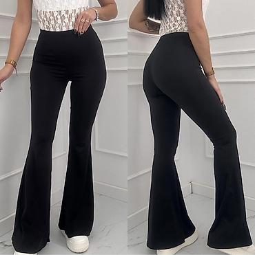 Pantalone: 🔥Ženske pantalone sa zvonastim nogavicama – više boja
✅1900 din — 6