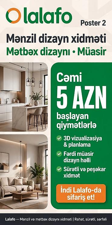 --Mənzil Dizayn Xidməti – müasir Bakı üslubunda şəxsi həllər Xidmət