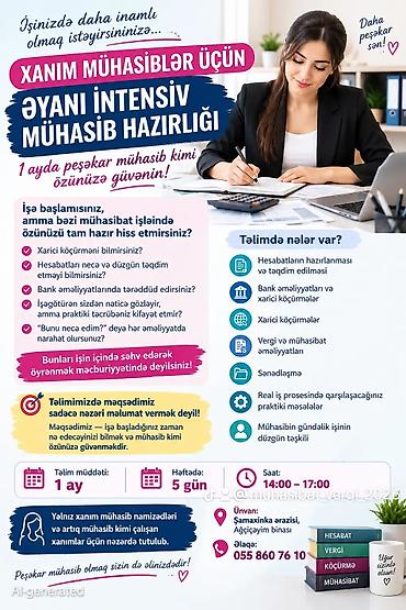 🚨 İŞƏ BAŞLAMIŞSINIZ, AMMA MÜHASİBATI PRAKTİKİ OLARAQ TAM BİLMİRSİNİZ? lalafo.az -da 🚨 İŞƏ BAŞLAMIŞSINIZ, AMMA MÜHASİBATI PRAKTİKİ OLARAQ TAM BİLMİRSİNİZ?