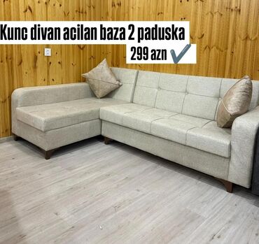 Divanlar: Künc divan, Yeni, Açılan, Bazalı, Parça, Şəhərdaxili pulsuz çatdırılma — 28