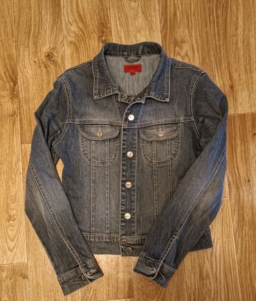 женские джинсовые куртки большого размера: Джинсовая куртка, Осень-весна, 2XL (EU 44), 3XL (EU 46)