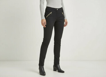 Women's Pants: Spodnie materiałowe damskie, rozmiar S