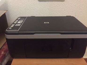 ikinci el printer: HP deskjet f 4180 ideal vəziyyətdə qutudadı rənqli skaner printer