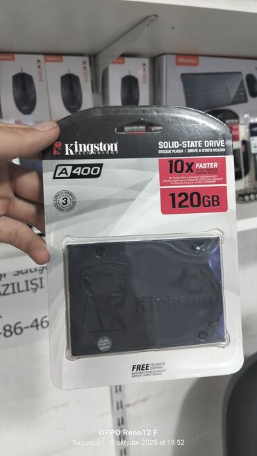Sərt disklər (HDD): Daxili SSD disk Kingston, < 120 GB, 2.5", Yeni